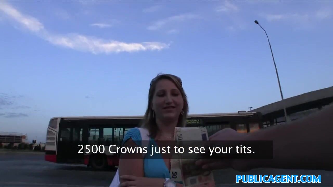 Free PublicAgent Blond public sex with stranger Porn Video image