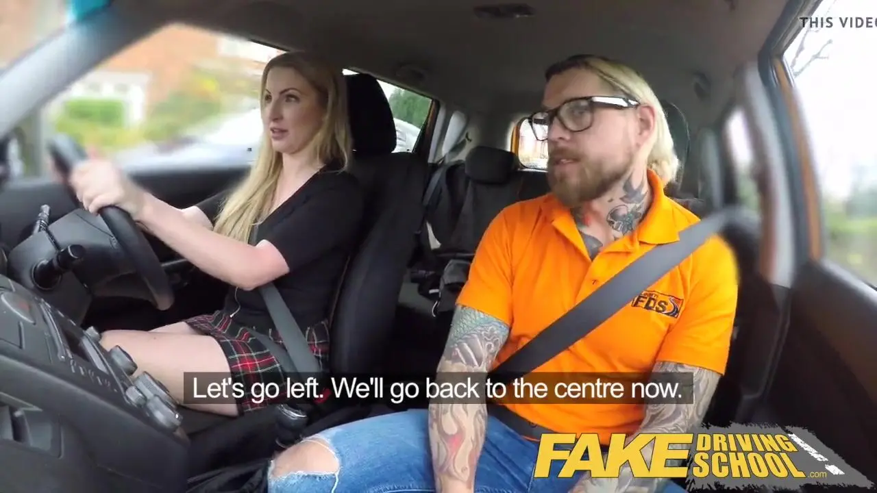 Free Fake Driving School Fake instructors sexy screw with minx Porn Video