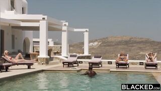 BLACKED Kendra Sunderland on vacation banged by monster ebony jock