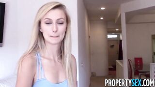 PropertySex - Very worthy-looking realtor screws renter