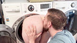 I Screw My Large Butt mother I'd like to fuck Stepmom Stuck in the Washer! Steve Rickz