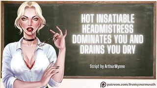 Sexy Insatiable Mistress Dominates U And Drains U Dry ❘ ASMR Audio Roleplay