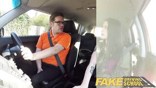 Fake Driving School - Ten Teens tempted by aged teacher in bumper compilation of a matter of joke scenes in FAKEhub