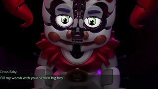 BANGING CIRCUS BABY AND BALLORA UNTIL THEY DEACTIVATE! - Five Excited Nights (Ft. Gumi)