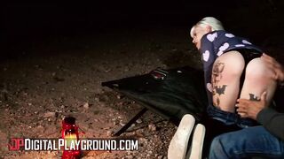 DIGITALPLAYGROUND - See Kleio Valentien And Tommy Gunn Have Wild Sex Outdoors By The Campfire