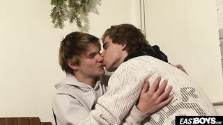 EastBoys Sexy twink Bill Williams gets his large shlong sucked by a straight ally and then bangs him hard