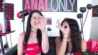 ANAL SOLELY Isabel Love & Jena LaRose take turns having their booties permeated